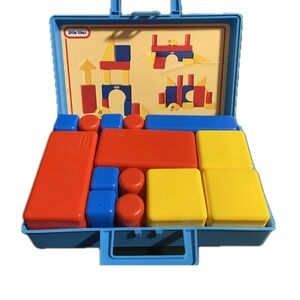 Vintage Little Tikes Carry A long Blocks